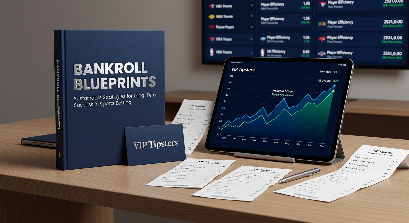 Line graph illustrating steady bankroll growth over time with peaks and controlled drawdowns from disciplined VIP tipster strategies