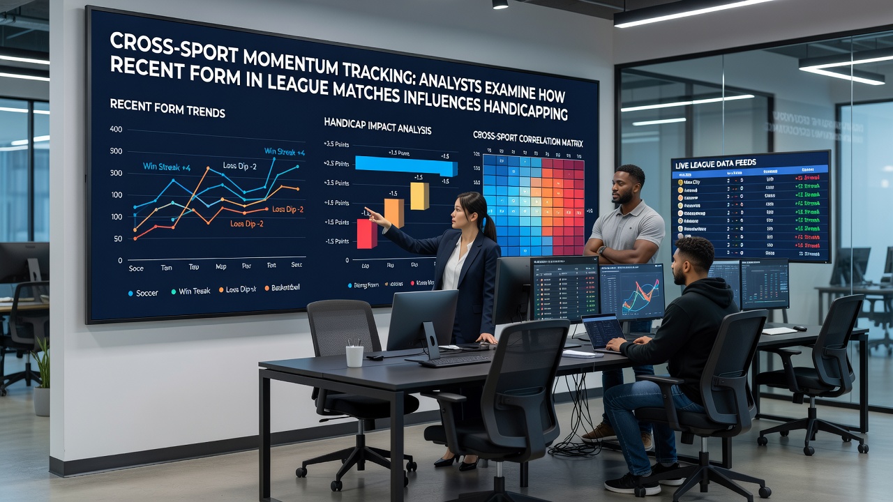 Data charts comparing football league momentum with horse racing handicap revisions