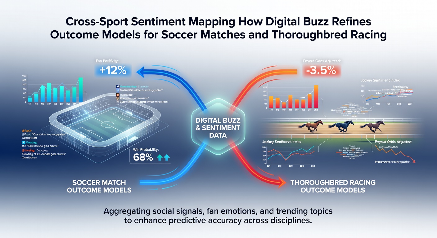 Analysts reviewing combined sentiment heatmaps for upcoming soccer fixtures and thoroughbred races