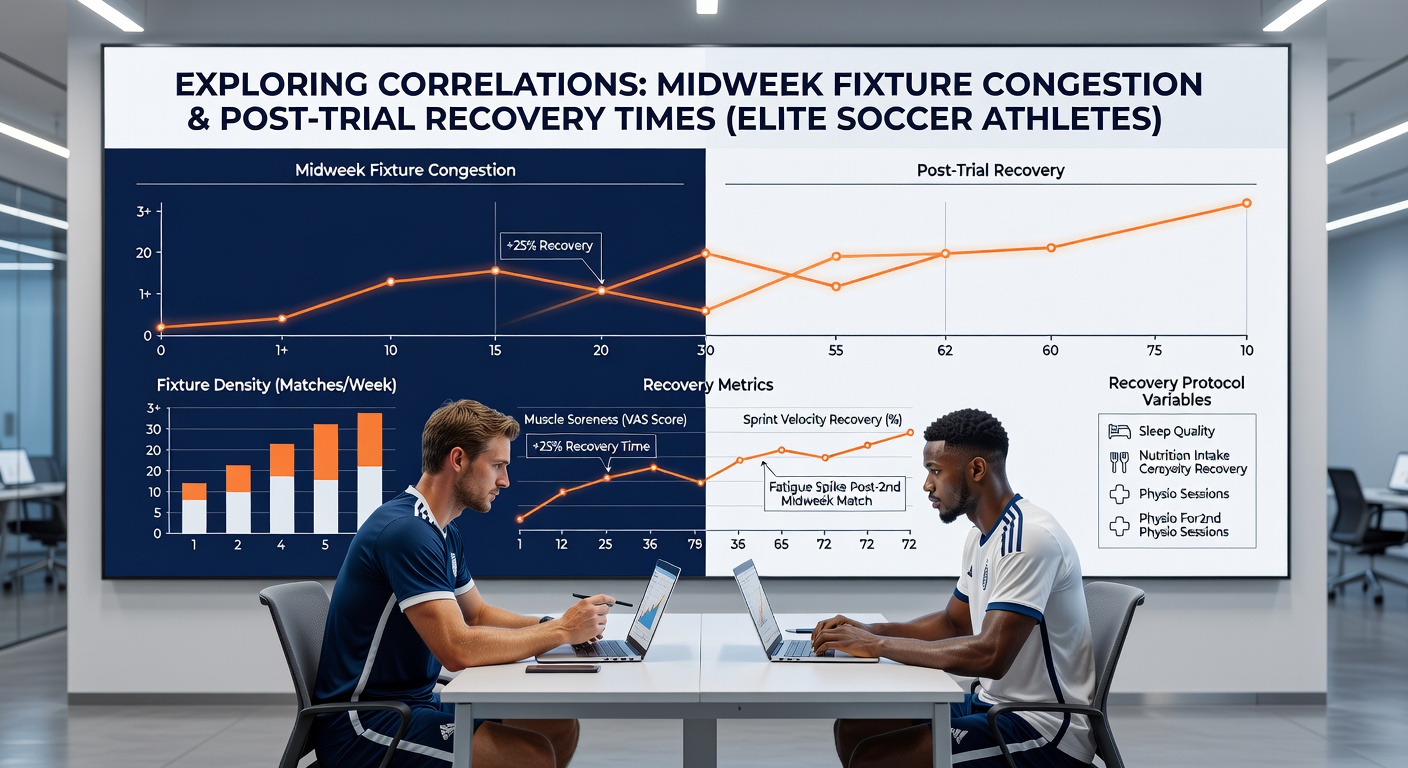Graphs displaying horse recovery metrics post-trial next to football fixture density charts for multi-bet decision frameworks