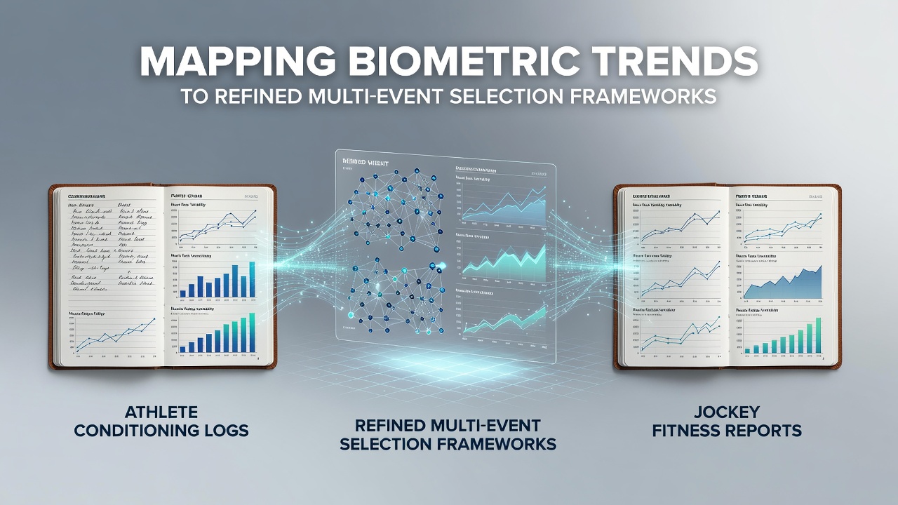 Biometric monitoring devices tracking heart rate and movement patterns during athletic training sessions