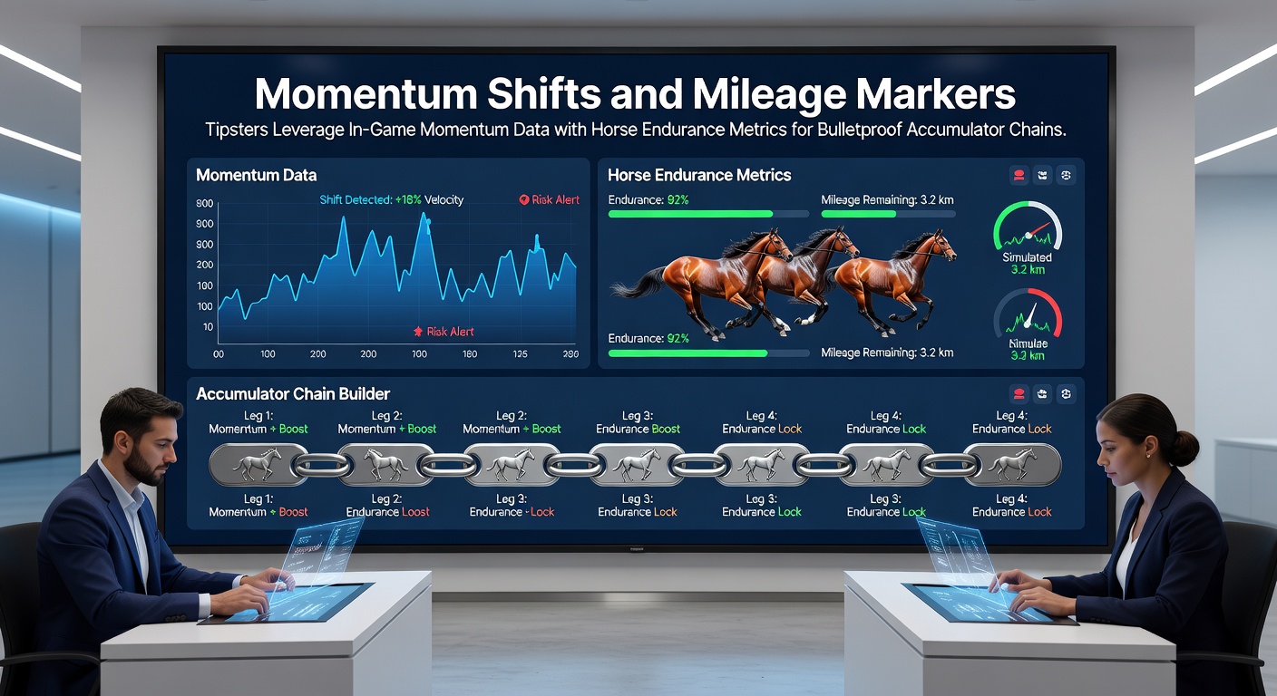 Graph showing momentum shifts in a football match overlaid with horse racing pace charts